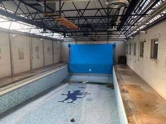 Old swimming pool