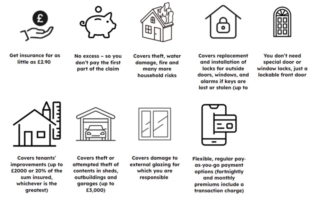 Home contents insurance